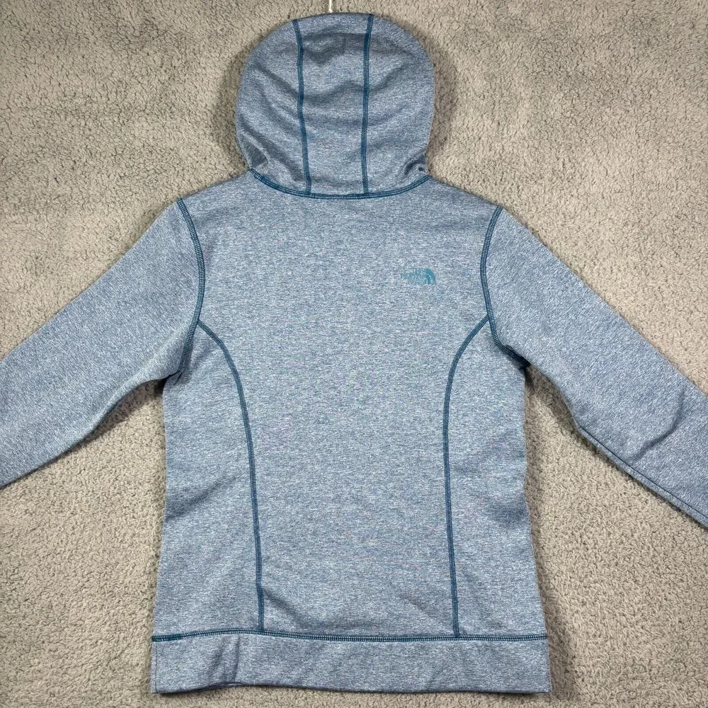 The North Face Pullover Hoodie Women's M Blue Long Sleeve Outdoor Activewear - Picture 2 of 8
